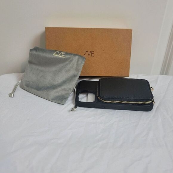 NIB- ZVE IPhone 12 Pro Wallet Case - Picture 1 of 11